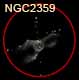 dessin nebuleuse casque de thor NGC2359