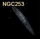 dessin galaxie NGC253