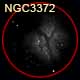 dessin nebuleuse de la carene NGC3372