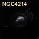 dessin galaxie NGC4214