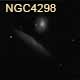 dessin galaxie NGC4298