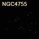 dessin amas ouvert la boite a bijoux NGC4755