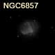 dessin nebuleuse planétaire NGC6857
