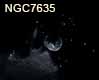 dessin nebuleuse de la bulle NGC7635