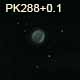 dessin nebuleuse planetaire PK288+0,1