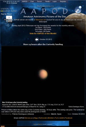 Mars-Curiosity