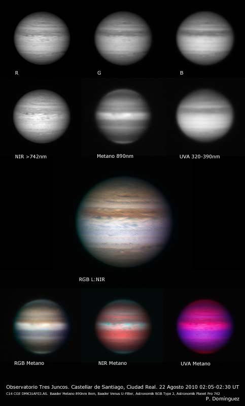 Jupiter multiespectral
