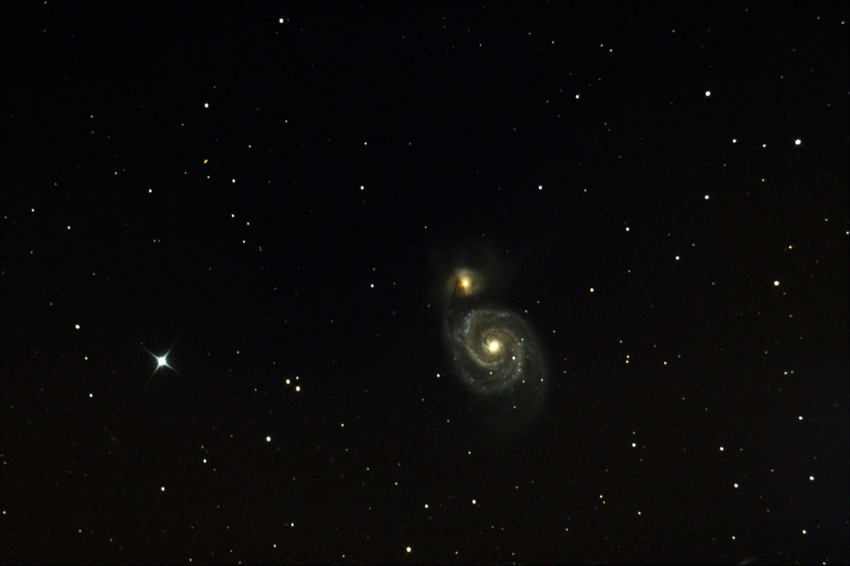 M51 - 2013 -10poses de 180secondes  800iso.jpg