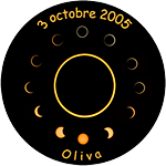Eclipse annulaire de Soleil du 03 octobre 2005 / 2005-10-03 annular solar eclipse