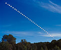 Eclipse partielle de Soleil du 12 octobre 1996 / 1996-10-12 partial solar eclipse