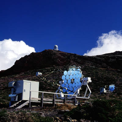 Cherenkov, Nordic optical telescope