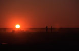 Coucher de Soleil dans le dsert / Sunset in the desert