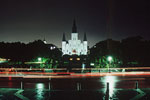 Nouvelle-Orlans (Louisiane), cathdrale Saint-Louis et Jackson Square / New Orleans (LA), Saint-Louis cathedrale and Jackson Square