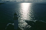Phare, pont de l\'ile de Skye / Lighthouse, bridge to Skye island