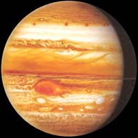 Jupiter en coupe