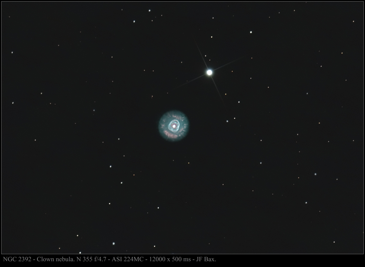 NGC2392 Poses rapides au T 350