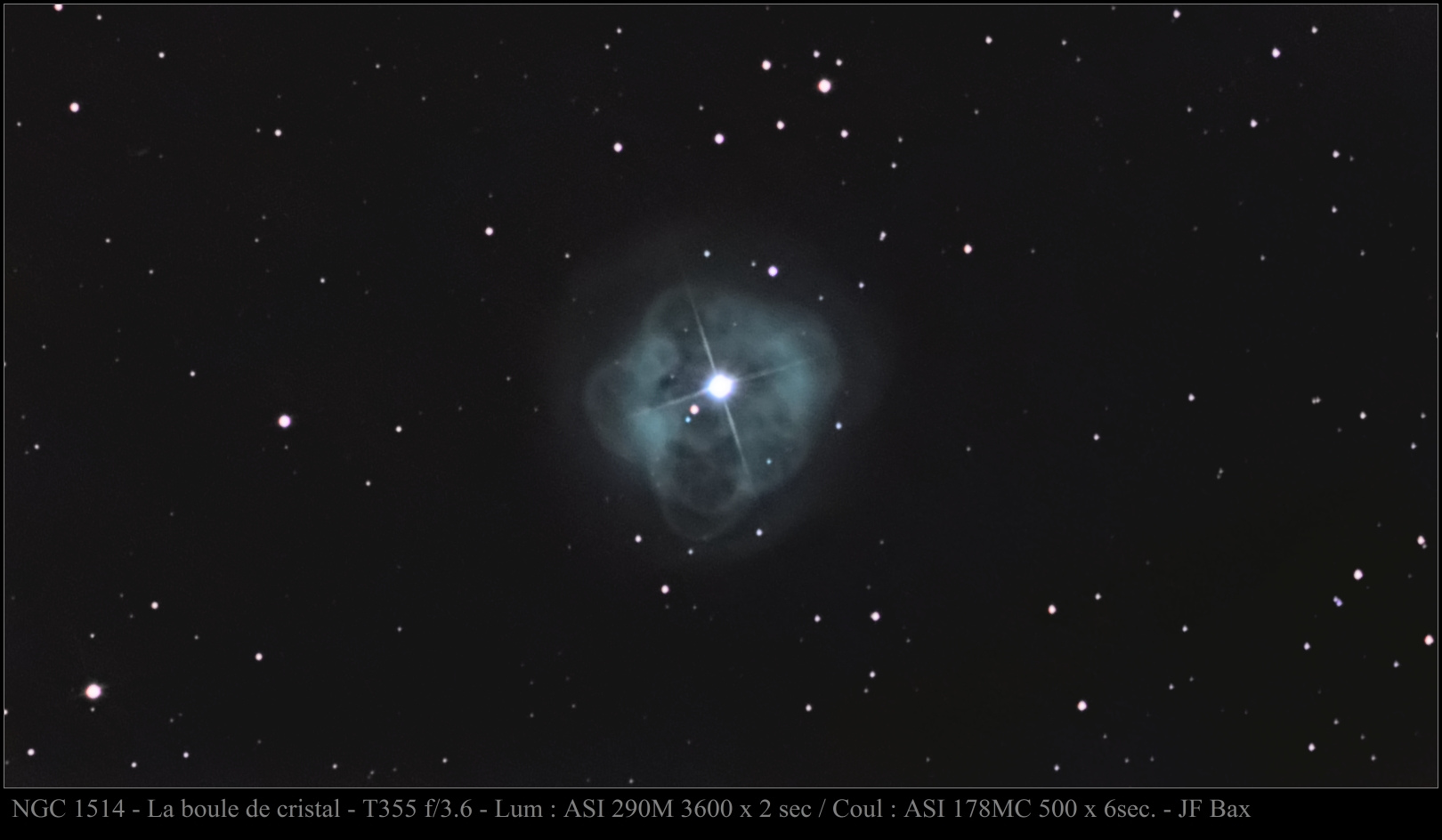NGC 1514 La boule de cristal