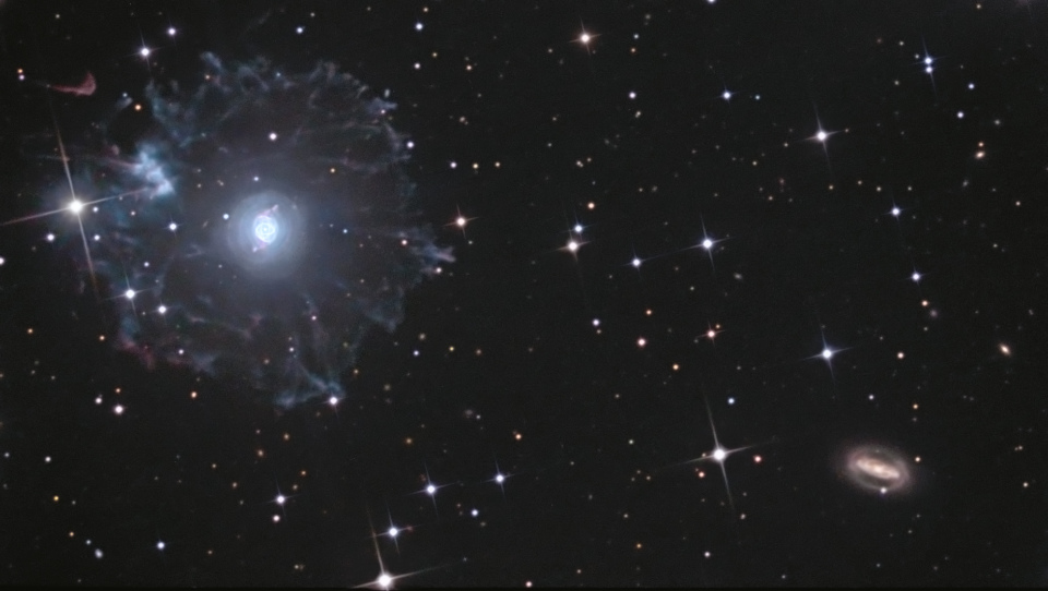 NGC 6543, la totale