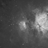 Messier 42/43 Orion Nebula & Running Man en H-alpha