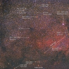 Constellation Ecu de Sobieski (Scutum) annotée