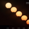 Eclipse partielle de Soleil du 21 aout 2017 à Gohier (49) France