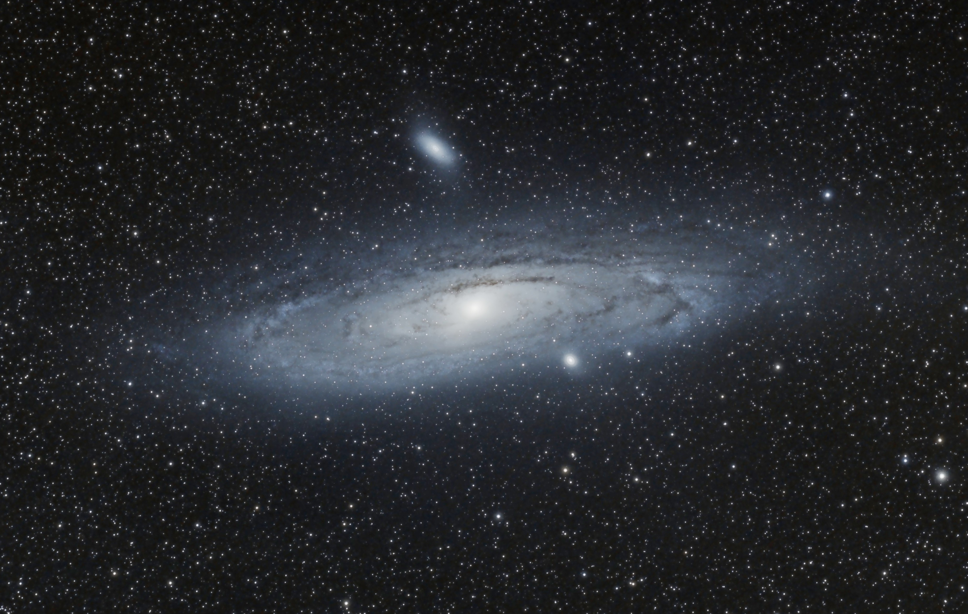 Galaxie Andromede M31 - version 3 crop - Octobre 2017