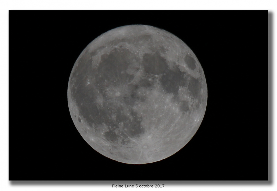 Pleine Lune 5 octobre 2017