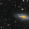 NGC7331 Galaxie dans la constellation de pégase