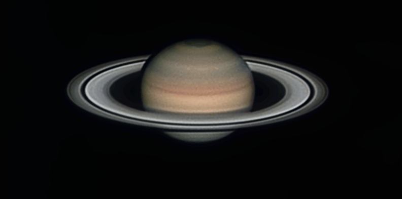 Petite animation de Saturne, de 2014