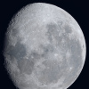 La lune du 7 Novembre à la lunette SW120ED, et Nikon D810