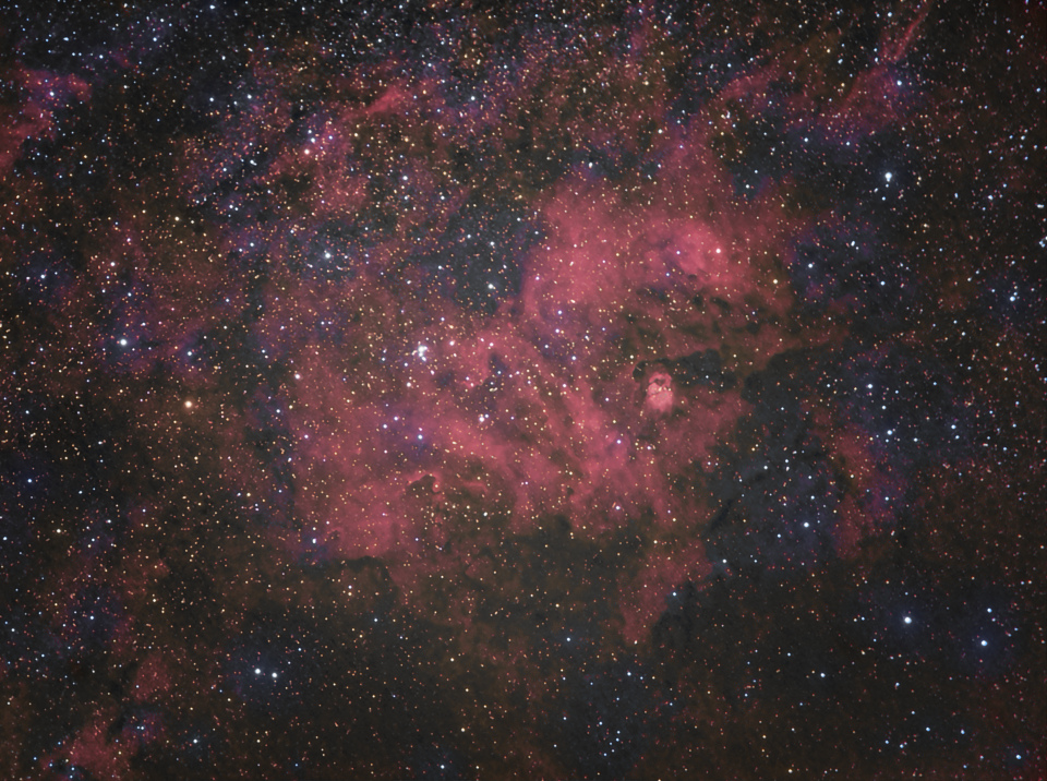 Sh2-54 NGC 6604 dans le Serpent Ha RHaGB
