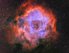 NGC2239 reprise traitement SHO