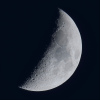 La lune du 25 Novembre, au zoom Sigma 120/300 et D810, à 500mm de focale