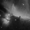 Ic 434 : nébuleuse obscure de la Tête de Cheval et NGC 2024 : nébuleuse de la flamme