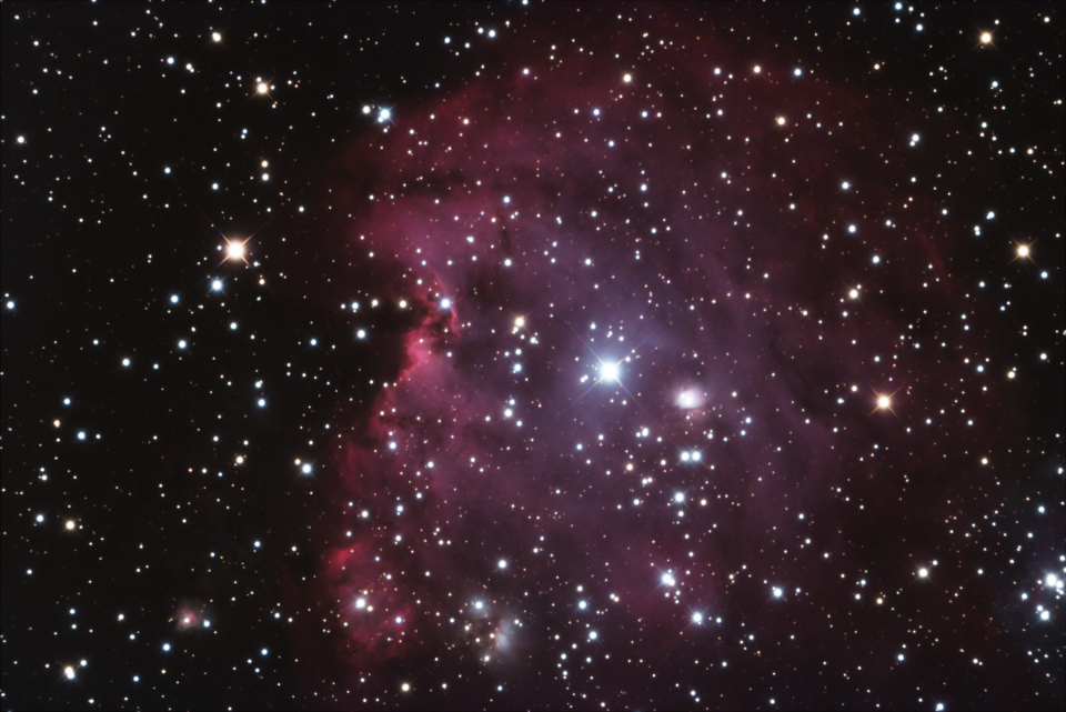 Nébuleuse de la tête de singe (NGC 2174)
