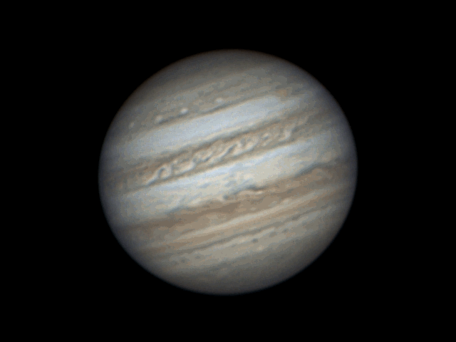 animation du 8 avril 2017 Jupiter à l'opposition
