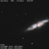 Cigar Galaxy M82  (Shot from the city center of Reims)