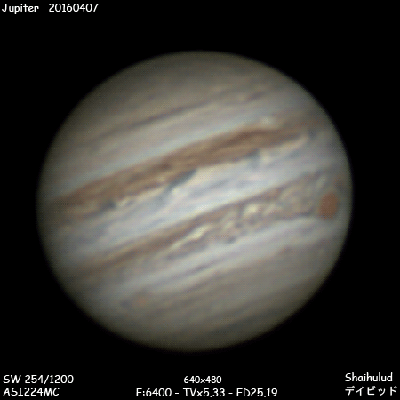 Jupiter 20160407