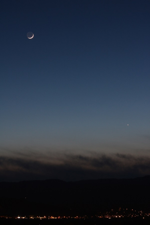 Lune et Vénus 19 mars 2018