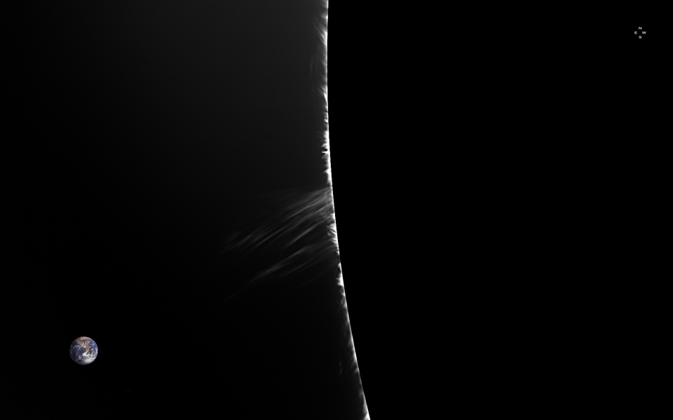 Limbe ESE - 259°N - 30 mars 2018