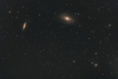 Un groupe galactique en interaction