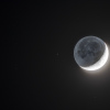La lune en HDR