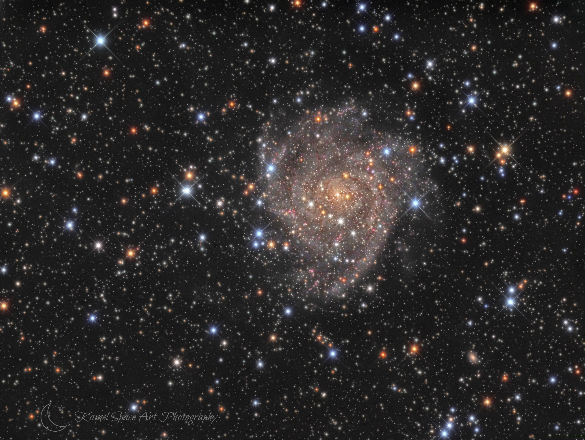 The Hidden Galaxy IC 342 (reprocessing)