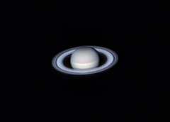 Saturne ce matin
