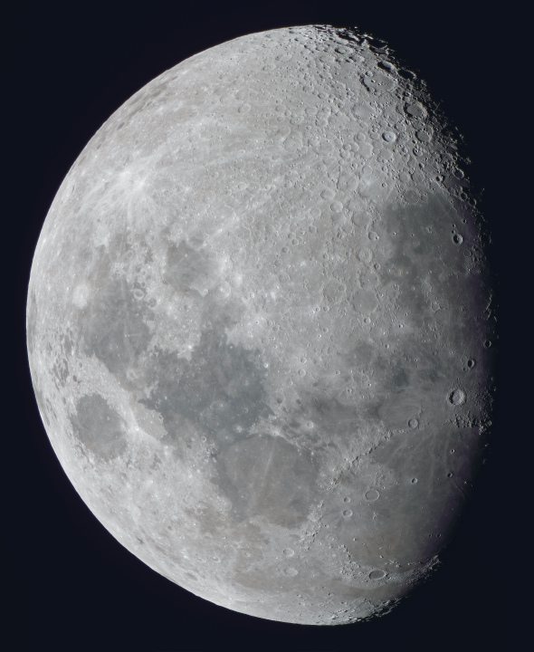 La lune du 24 Mai à la lunette SW 120 ED Black Diamond, et Nikon D810
