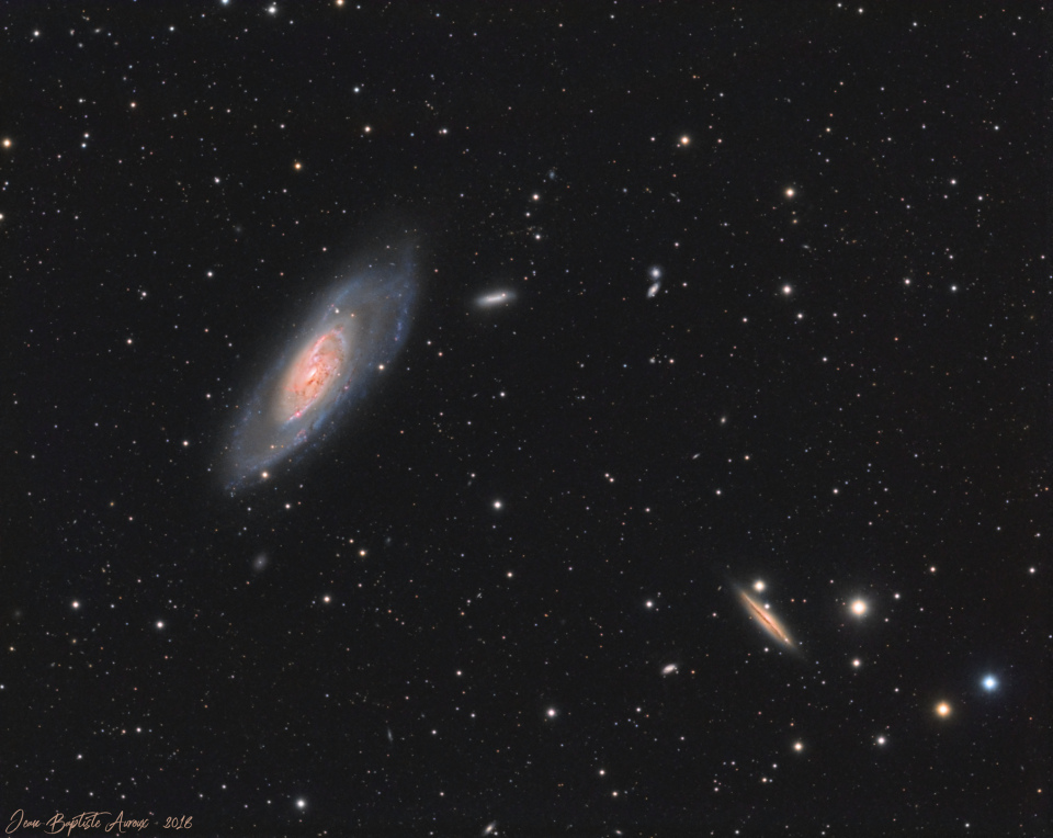 M106 & NGC4217