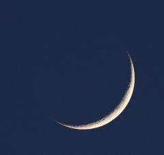 la lune, et Vénus , au soir du 17/05/2018 (43054.JPG)