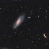 M106 & NGC4217