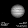 Jupiter et Io le 17 Mai