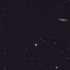 M 97 et M 108   Nébuleuse planétaire "le hibou" et galaxie. Constellation de la grande ourse